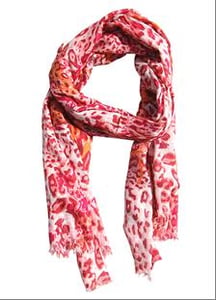 Hot Red Fashion Scarf for Girls and Women – Trendy and Designer Scarves